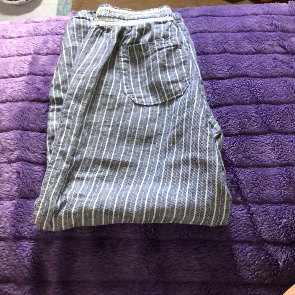 striped pants